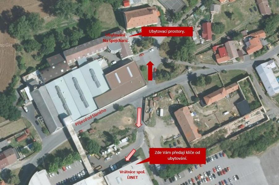 Ubytování Na špejcharu, Želevčice Slaný Exterior foto